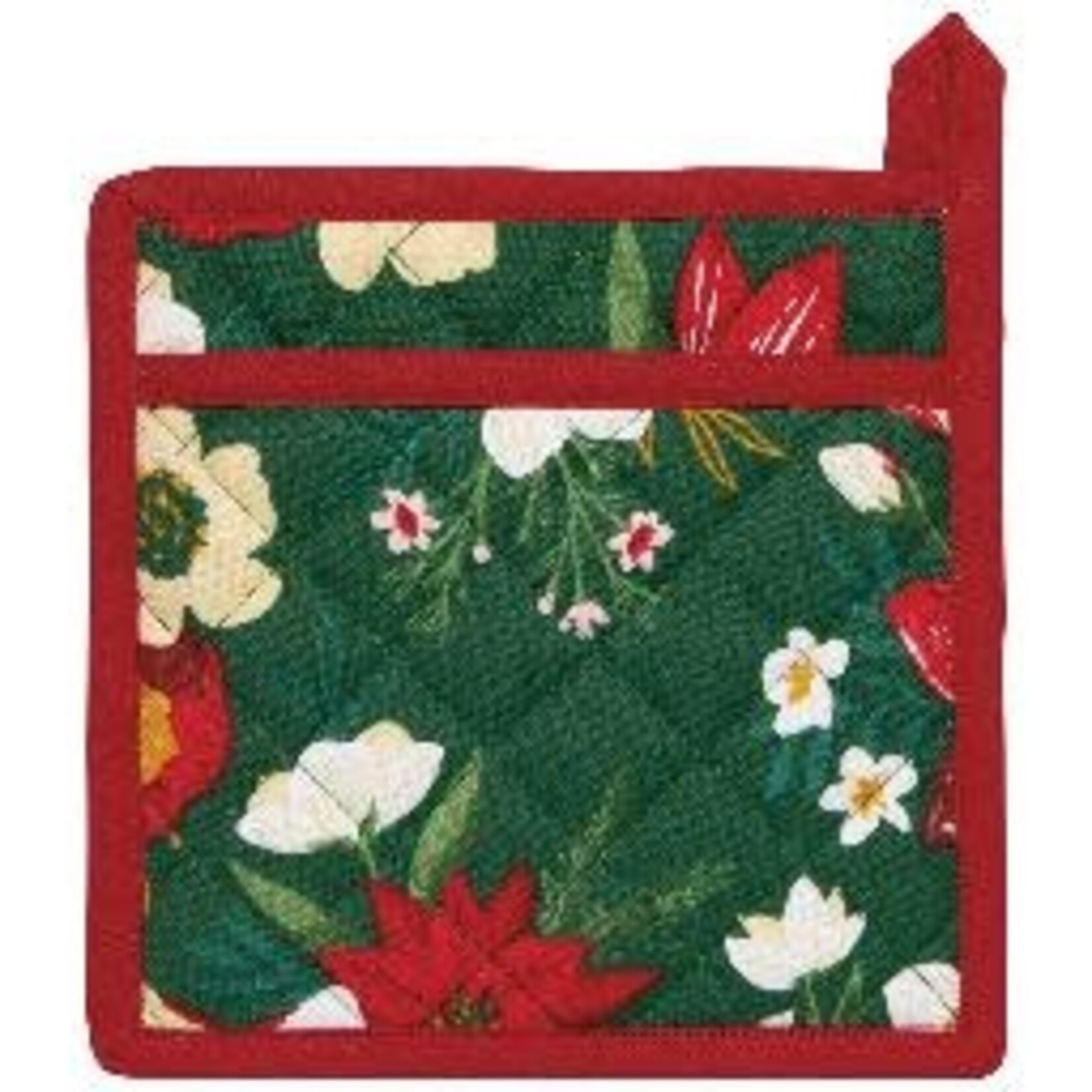 Danica Brands Amaryllis Christmas Pocket Potholder | Danica Brands