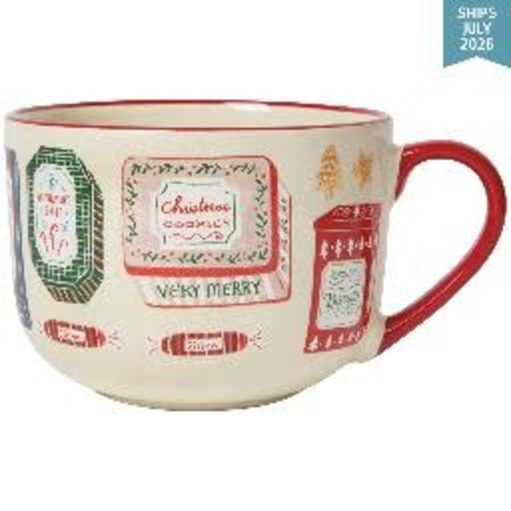 Danica Brands Latte Mug - Sugar & Spice Christmas | Danica Brands