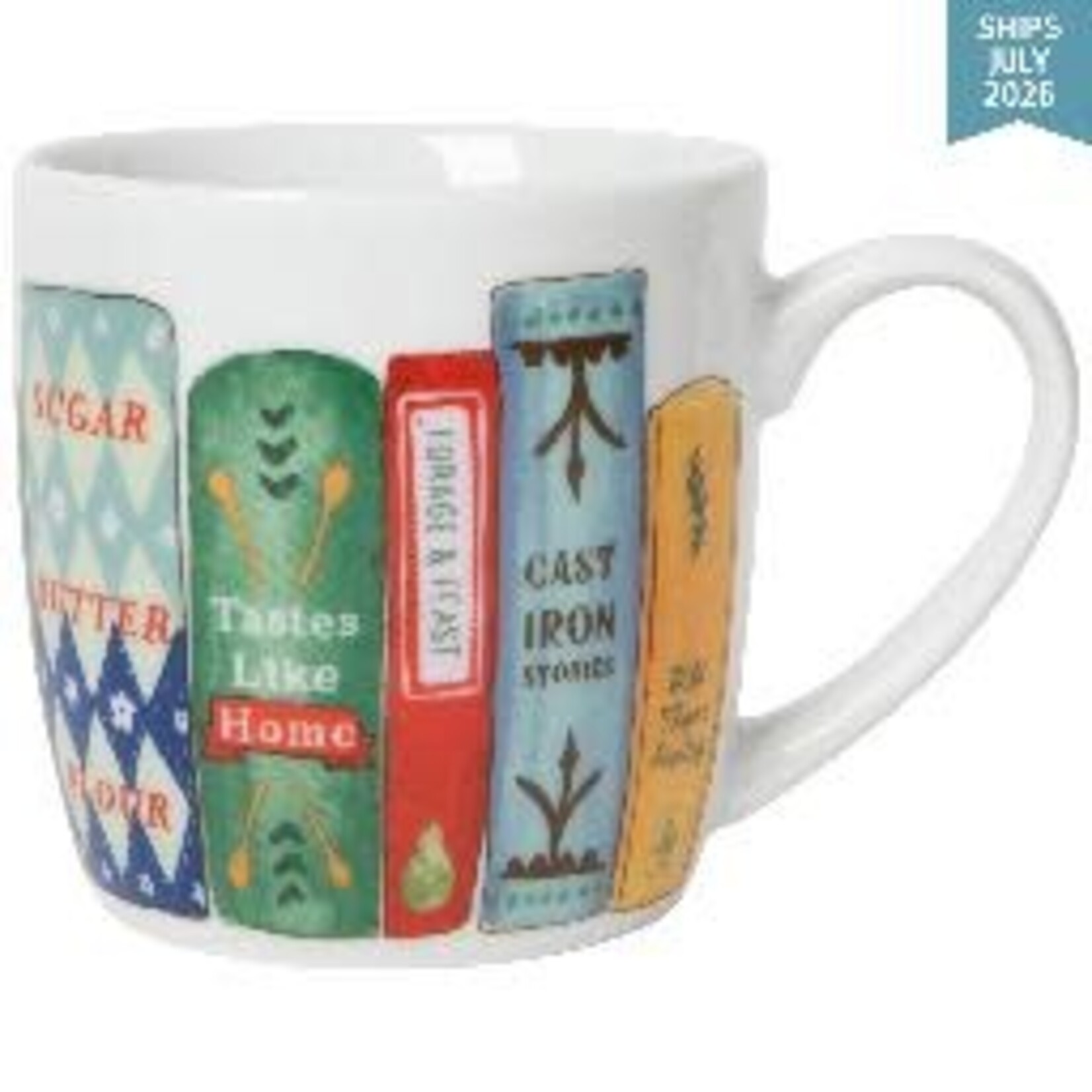 Danica Brands Cookbooks Porcelain Mug | Danica Brands