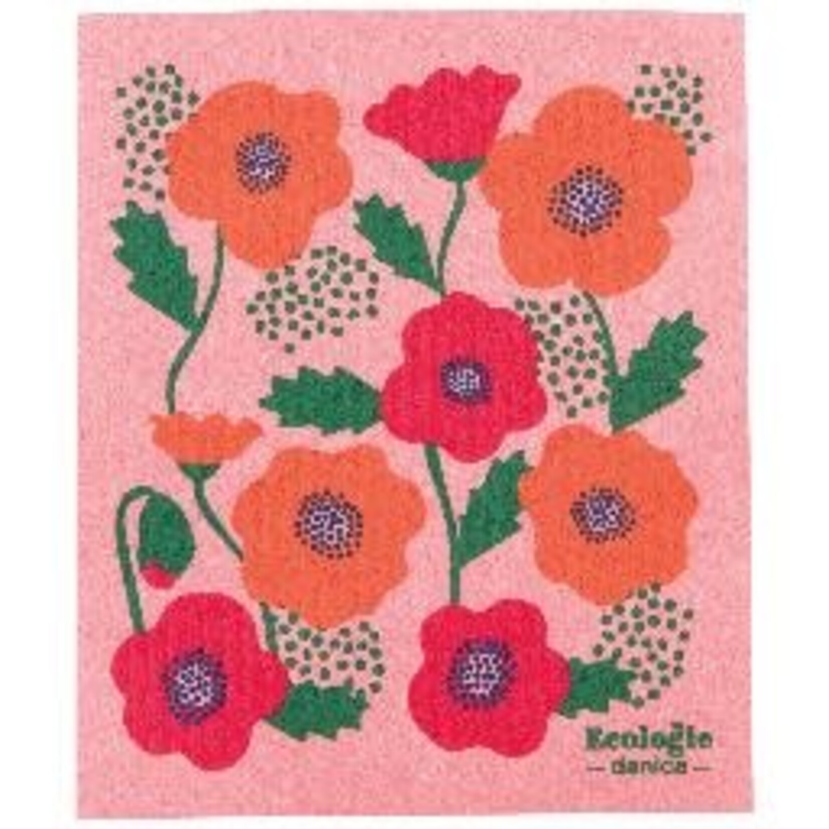 Danica Brands Poppy Swedish Dishcloth | Danica Brands