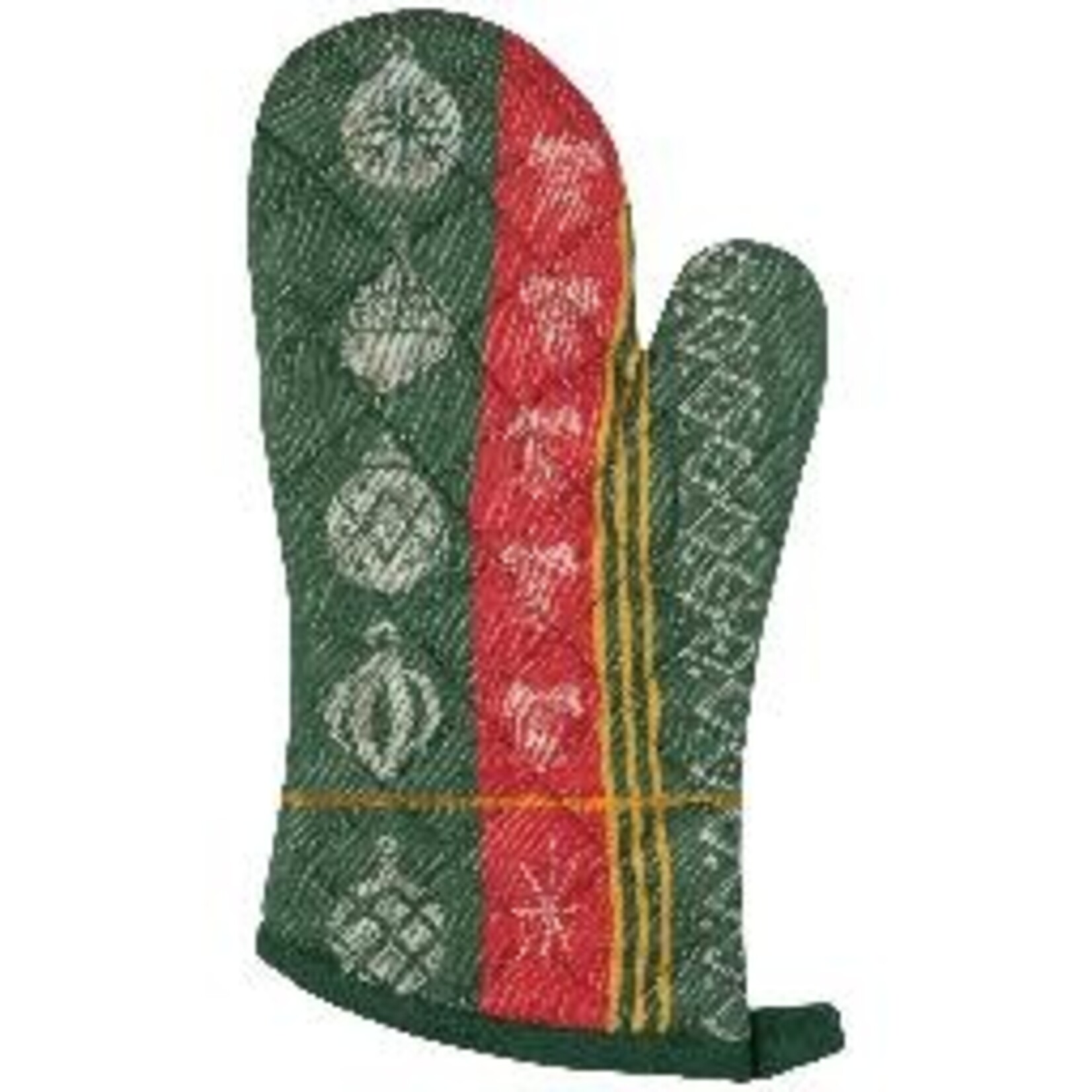 Danica Brands Festive Fir Jacquard Christmas Mitt | Danica Brands