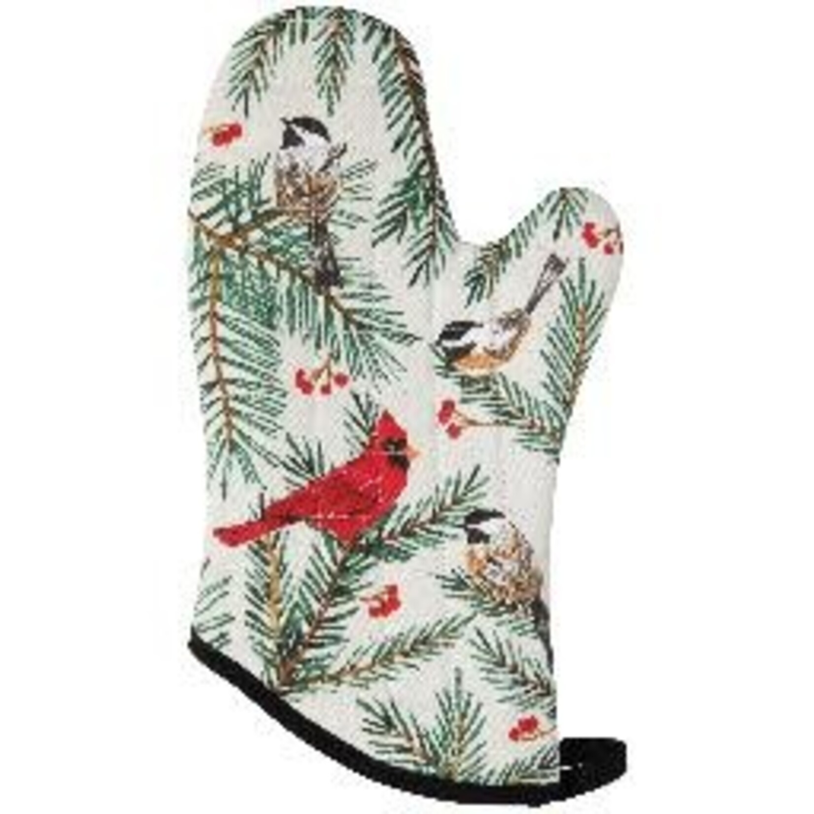 Danica Brands Birds & Boughs Christmas Oven Mitt | Danica Brands