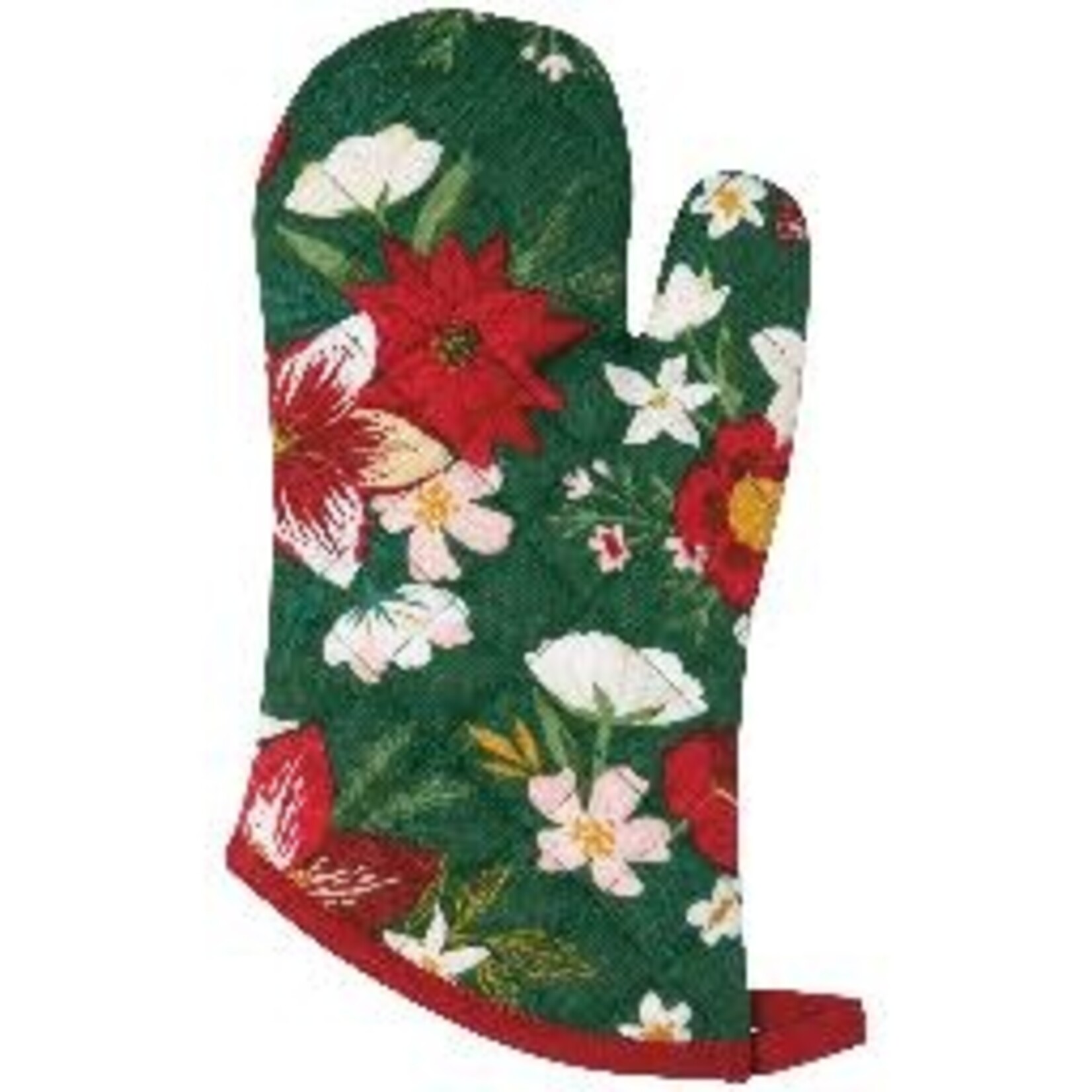 Danica Brands Amaryllis Christmas Oven Mitt | Danica Brands