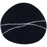 Danica Brands Felt Wool Placemat - Striato, Midnight | Danica Brands
