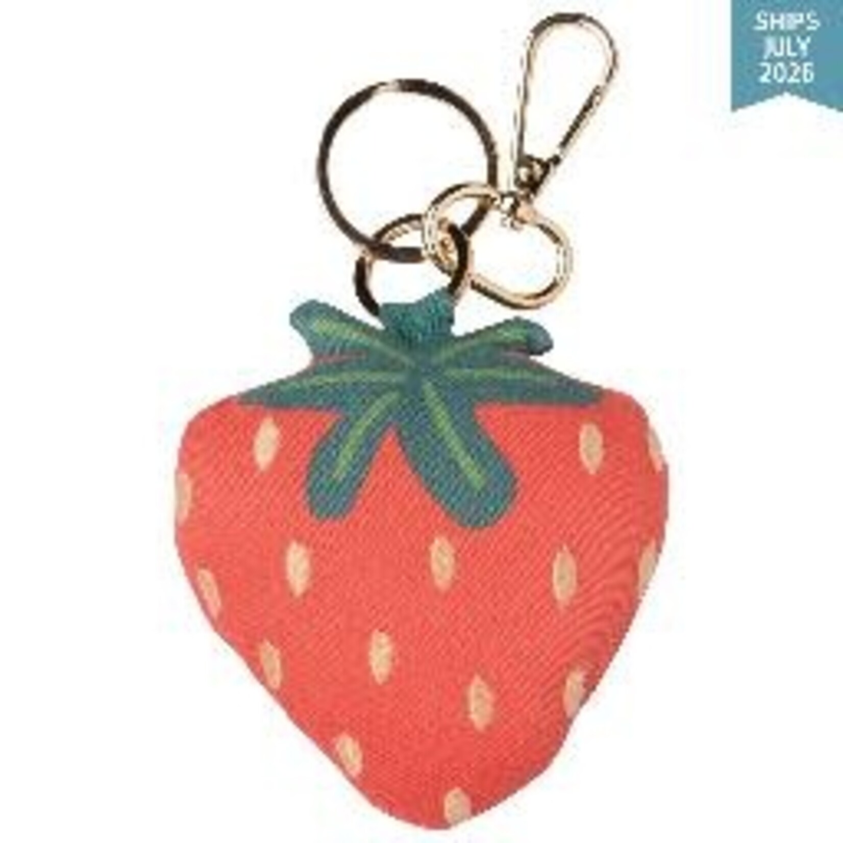 Danica Brands Cotton Bag Charm - Berry Sweet | Danica Brands