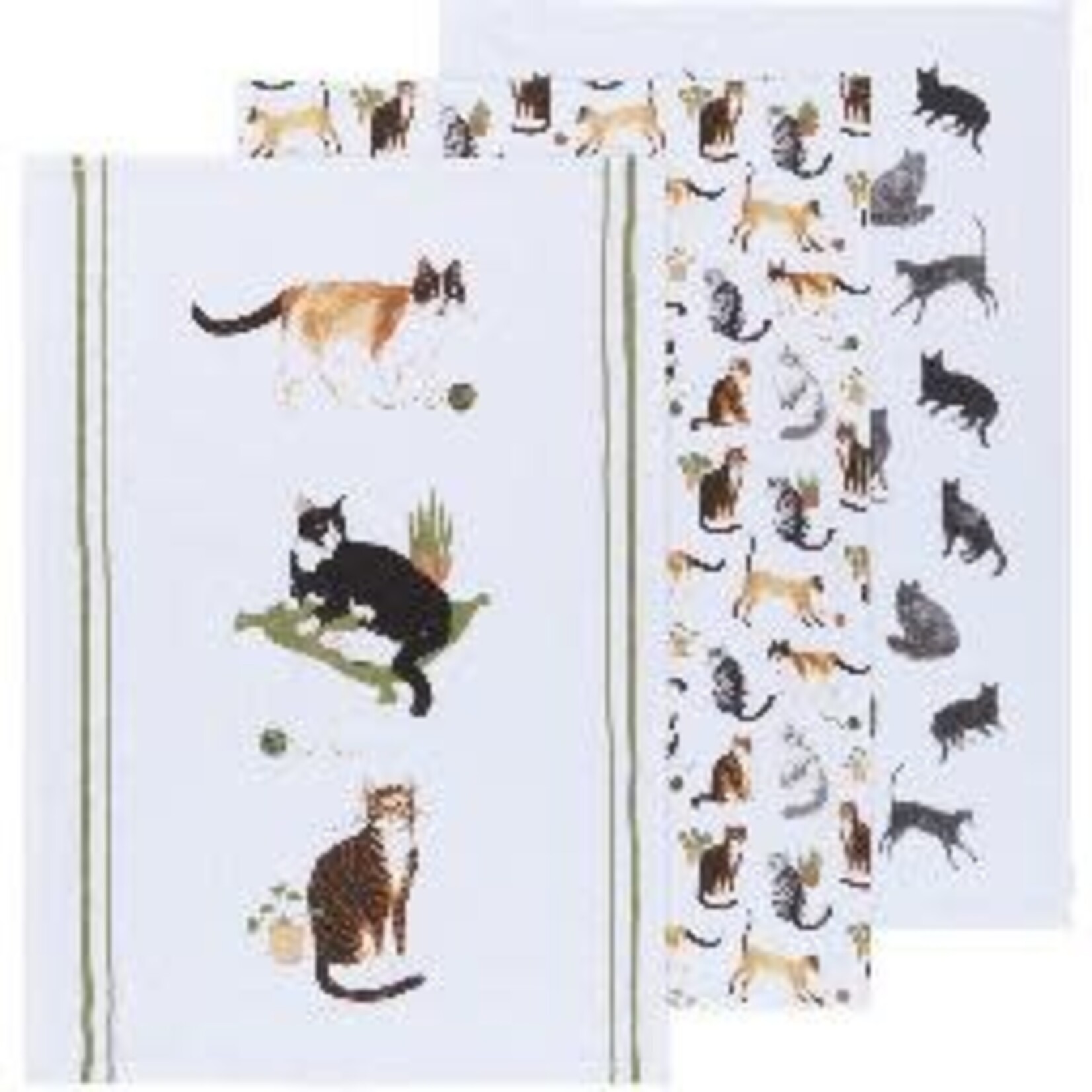 Danica Brands Cat Collective Baker's Floursack Dishtowels Set of | Danica Brands