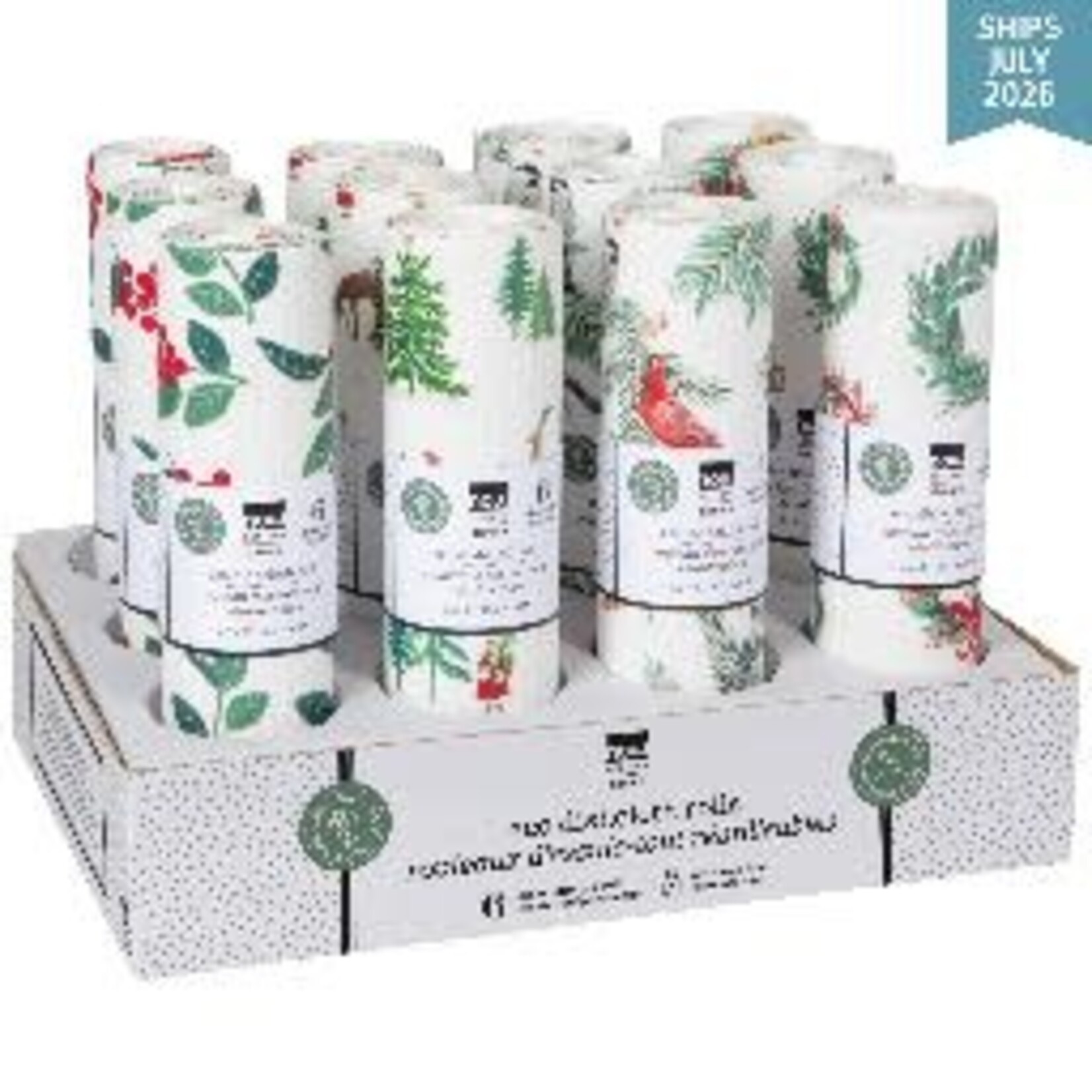 Danica Brands Eco Dishcloth Roll - Winter Wonders Christmas | Danica Brands