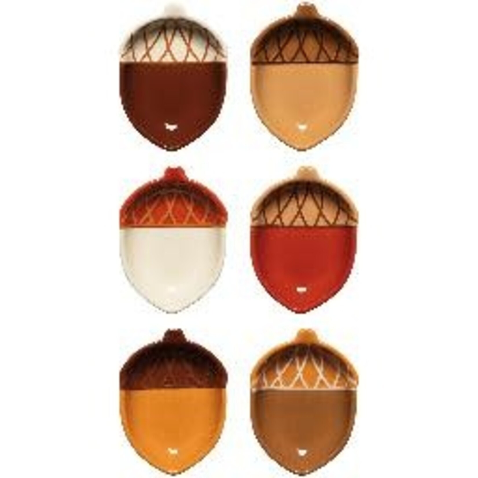 Danica Brands Oak and Acorn Pinch Bowls Set of 6 | Danica Brands