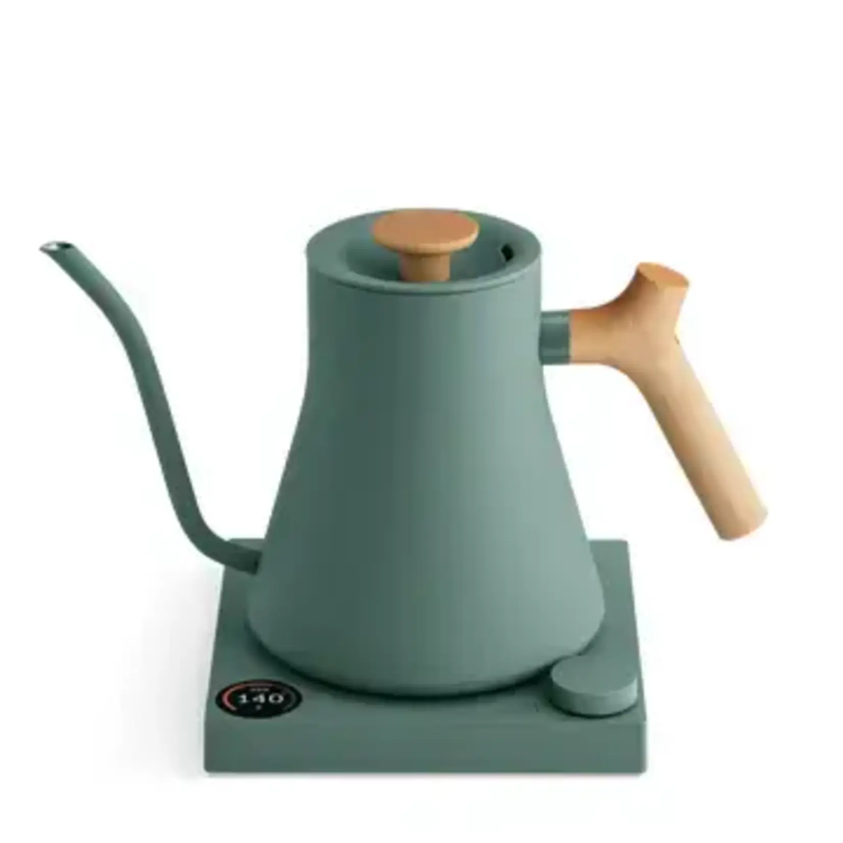 Fellow Stagg Ekg Pro Electric Kettle  Smoke Green + Maple | FELLOW