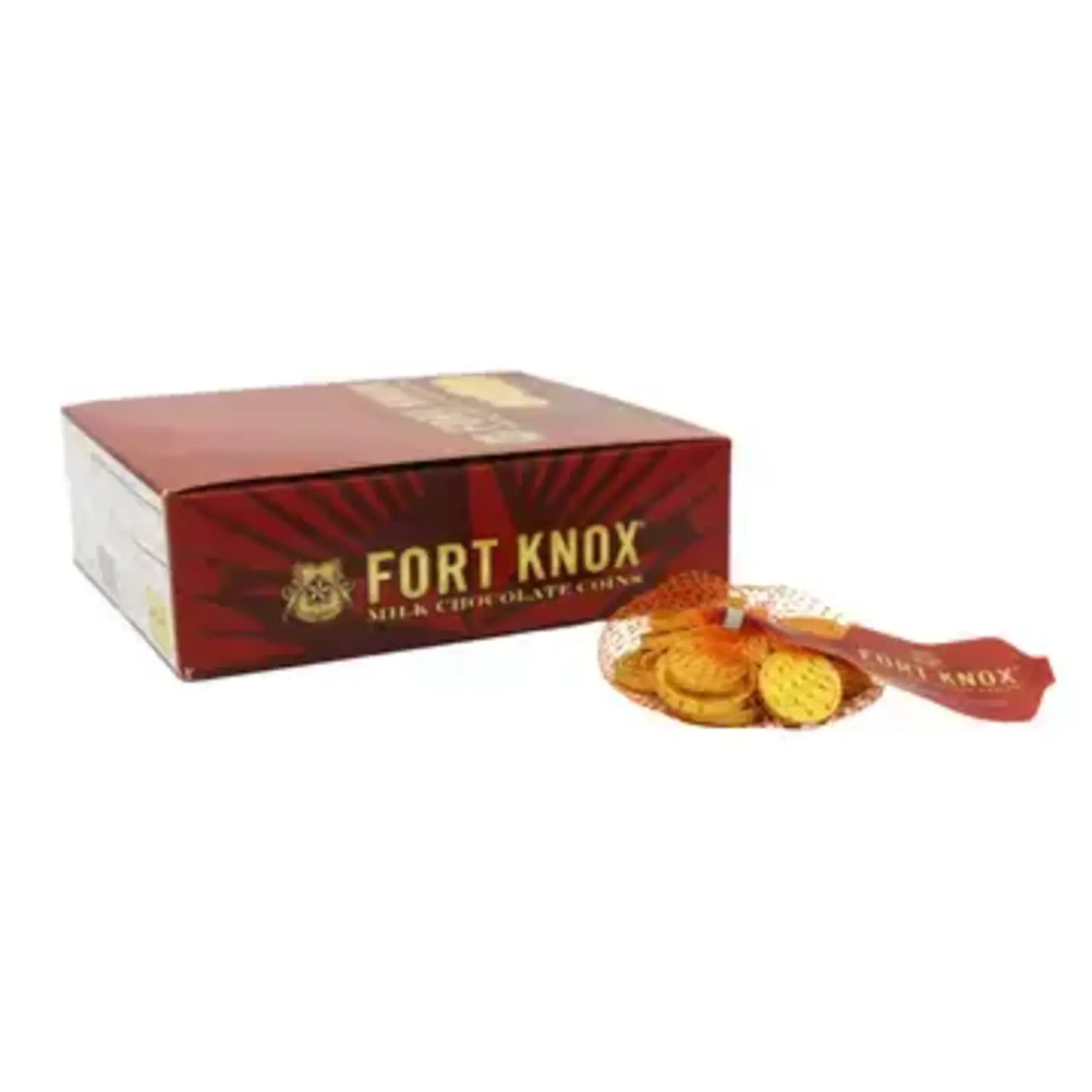Grandpa Joes Fort Knox Chocolate Gold Coins 1.5oz Mesh Bags
