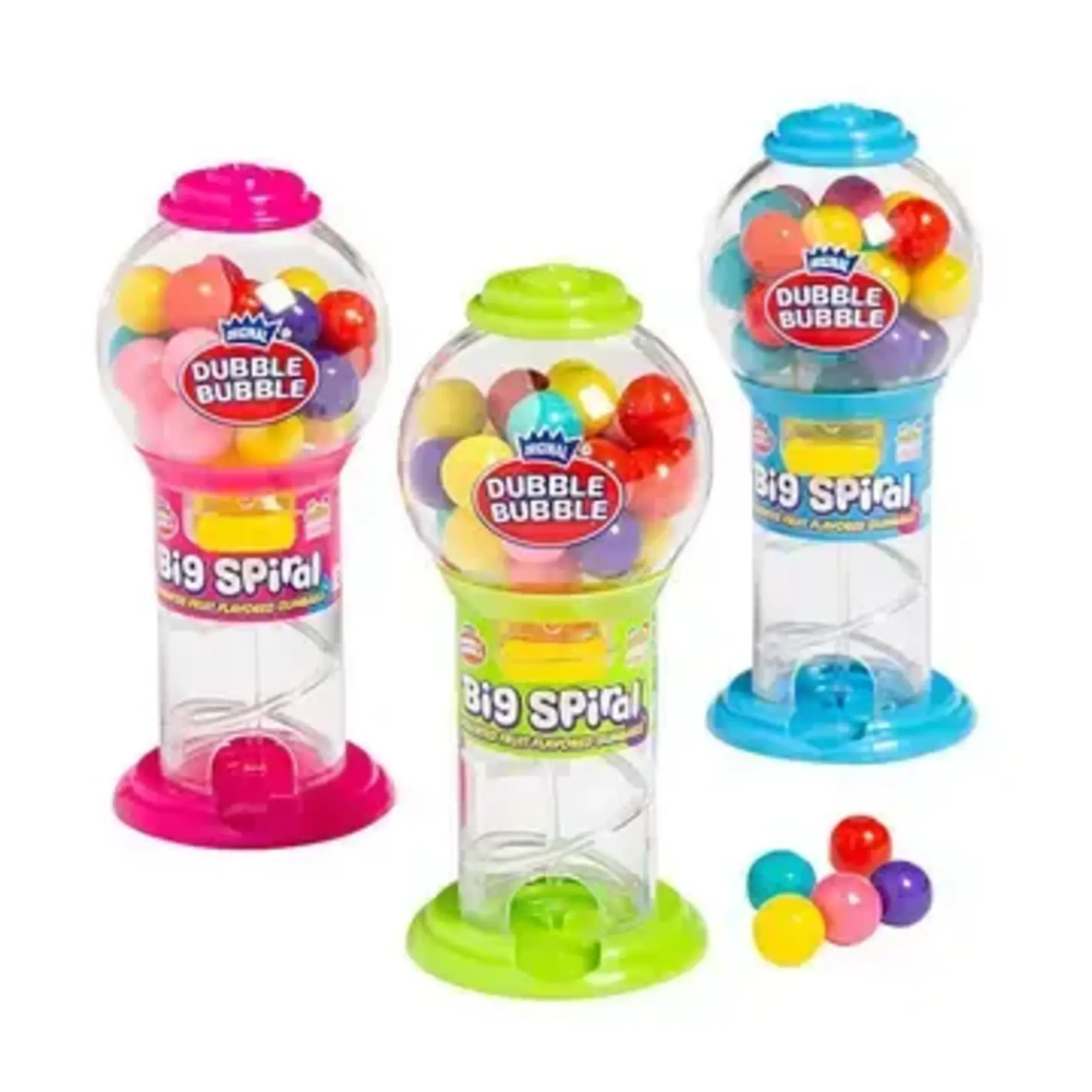 Grandpa Joes Kidsmania Dubble Bubble Big Spiral Gumball Machines