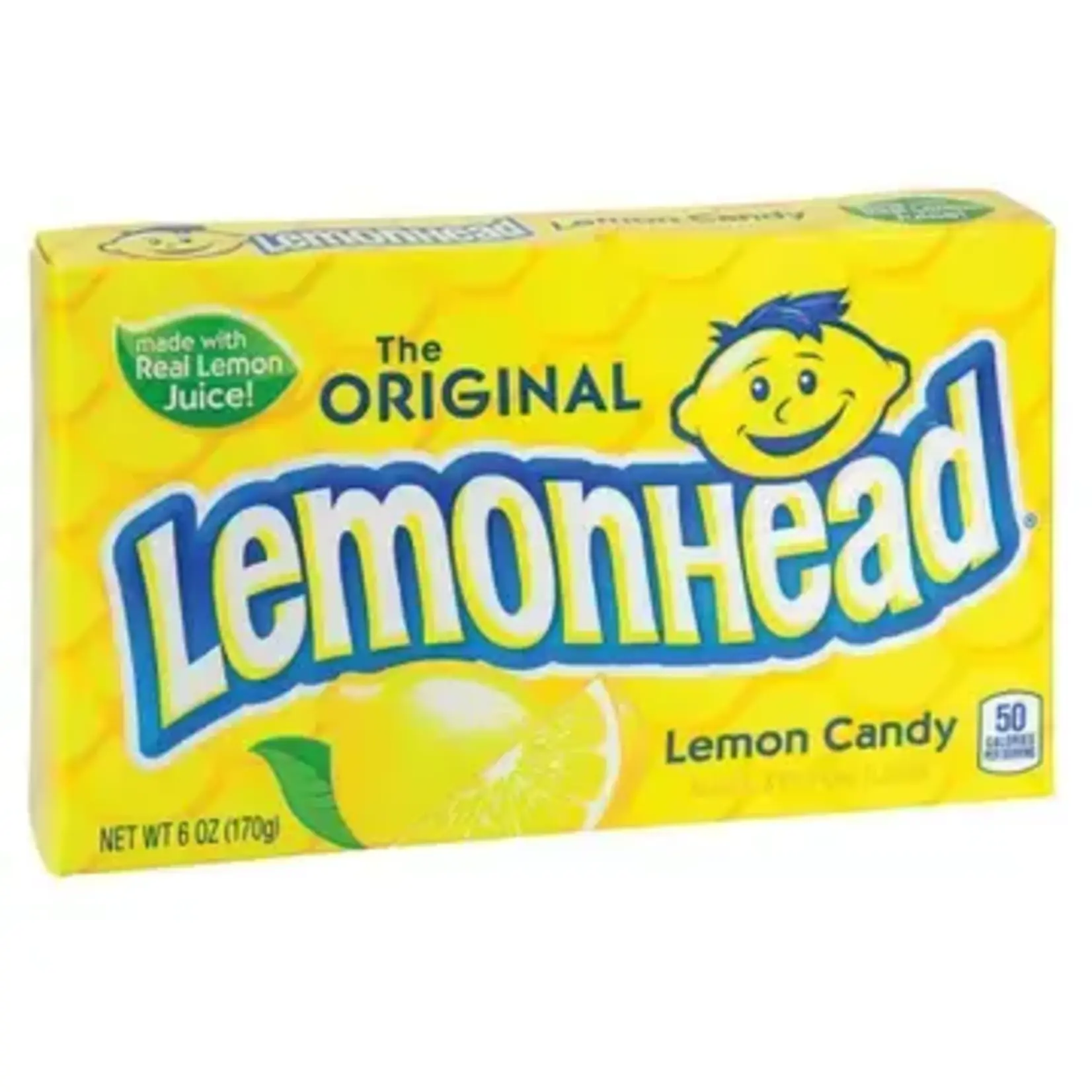 Grandpa Joes Lemonhead Candy 5oz Theater Box