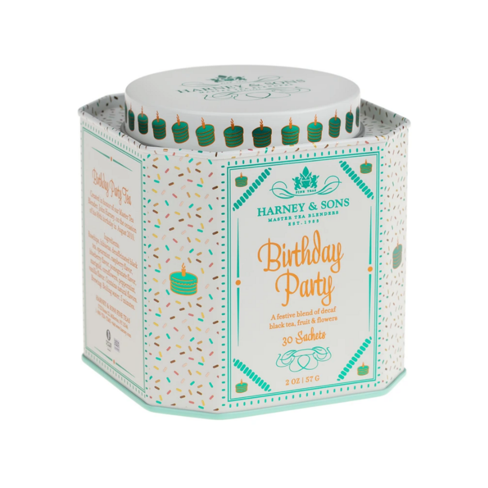Harney & Sons 30ct Birthday Party Tea Sachets | Harney & Sons
