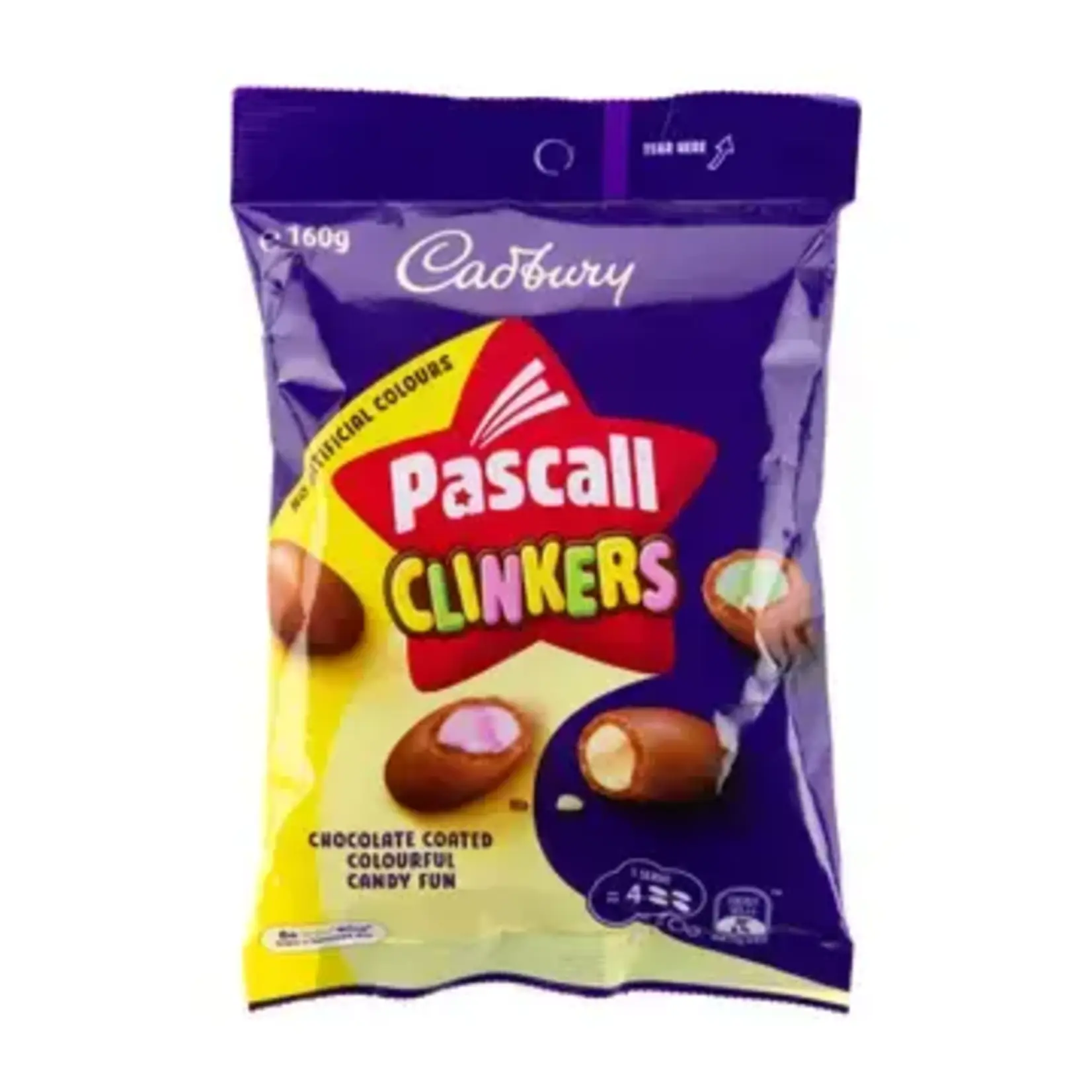 Cadbury Pascall Clinkers Candy & Chocolate  5.64oz (160g)