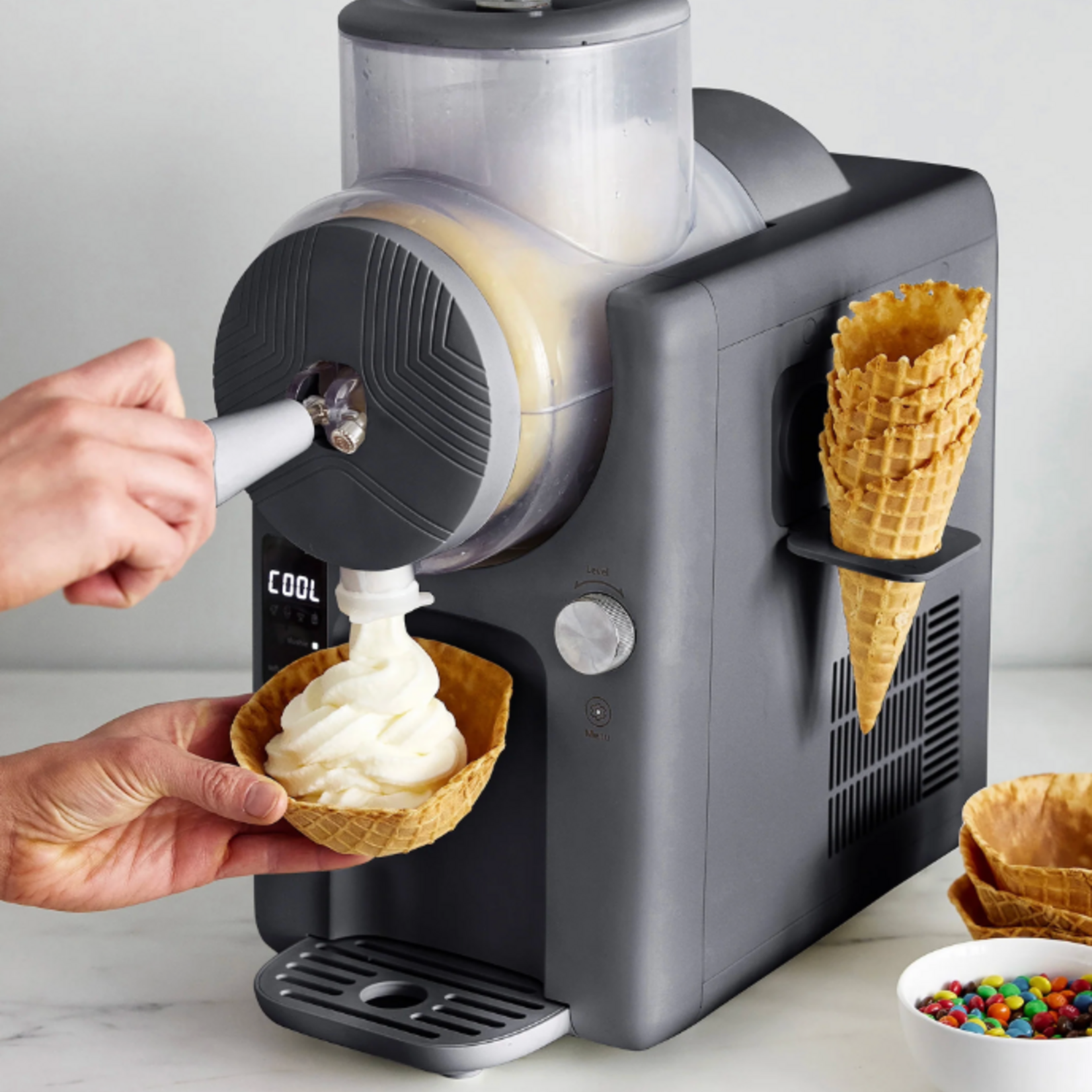 GreenPan Frost, Slush/Soft Serve Ice Cream Maker - Licorice | GreenPan