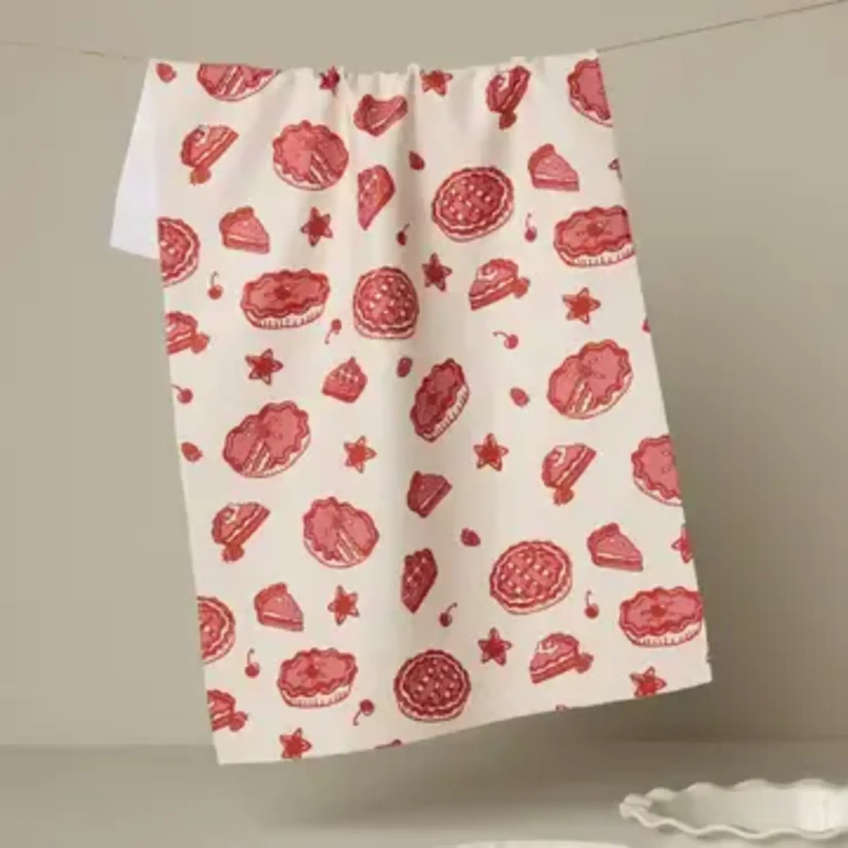 Geometry Pie-triotic Tea Towel