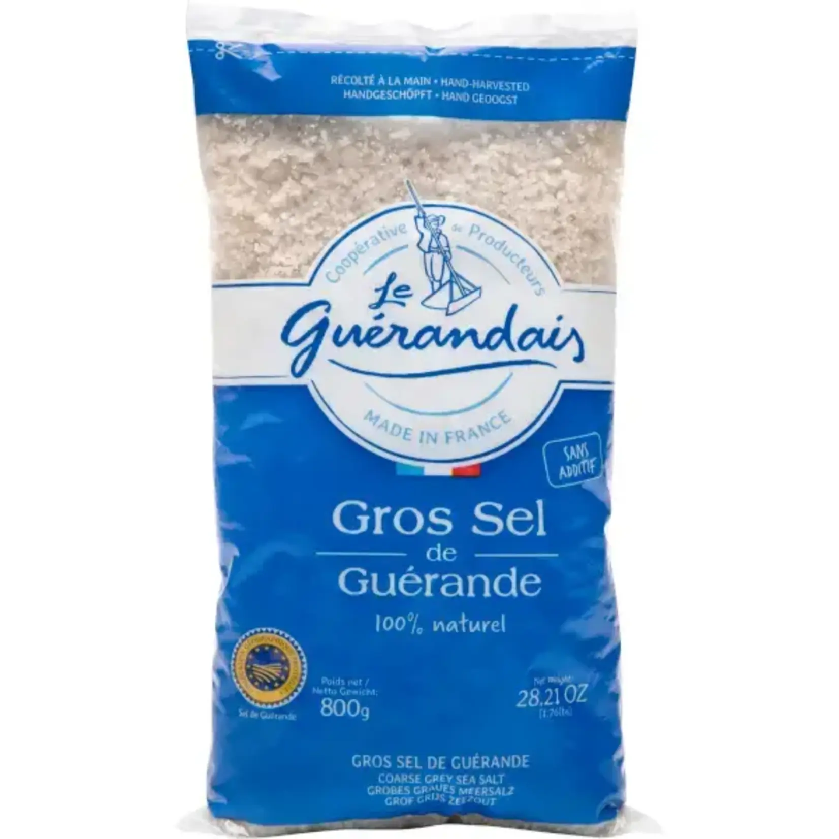 French Feast Le Guérandais Coarse grey sea salt from Guérande