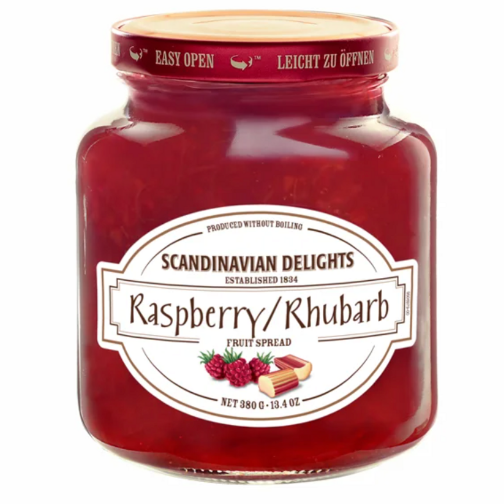 Elki Scandinavian Strawberry & Rhubarb Preserve 13.4oz
