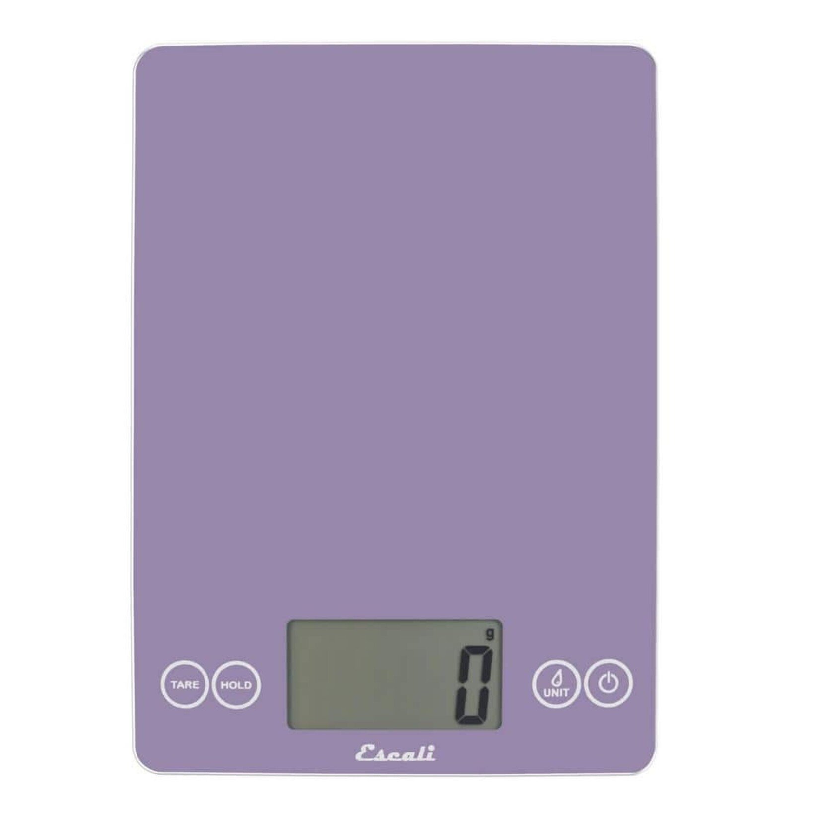 Adam Frankiewicz and Kayla Felien Registry Arti Classic Glass Digital Scale, Violet | Kitchen Supply | Adam Frankiewicz and Kayla Felien Registry