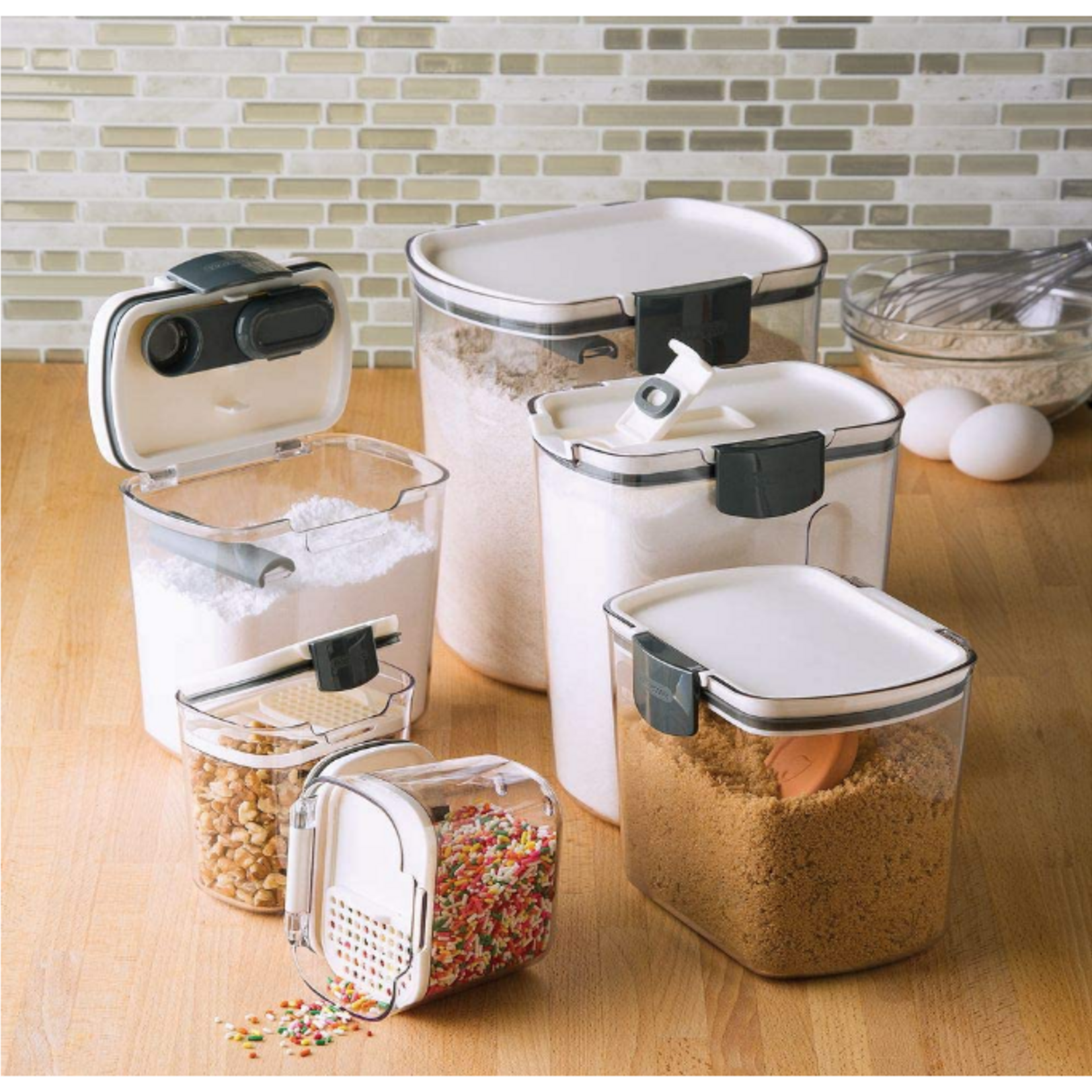 Adam Frankiewicz and Kayla Felien Registry ProKeeper 6pc Baker’s Storage Set | Progressive | Adam Frankiewicz and Kayla Felien Registry
