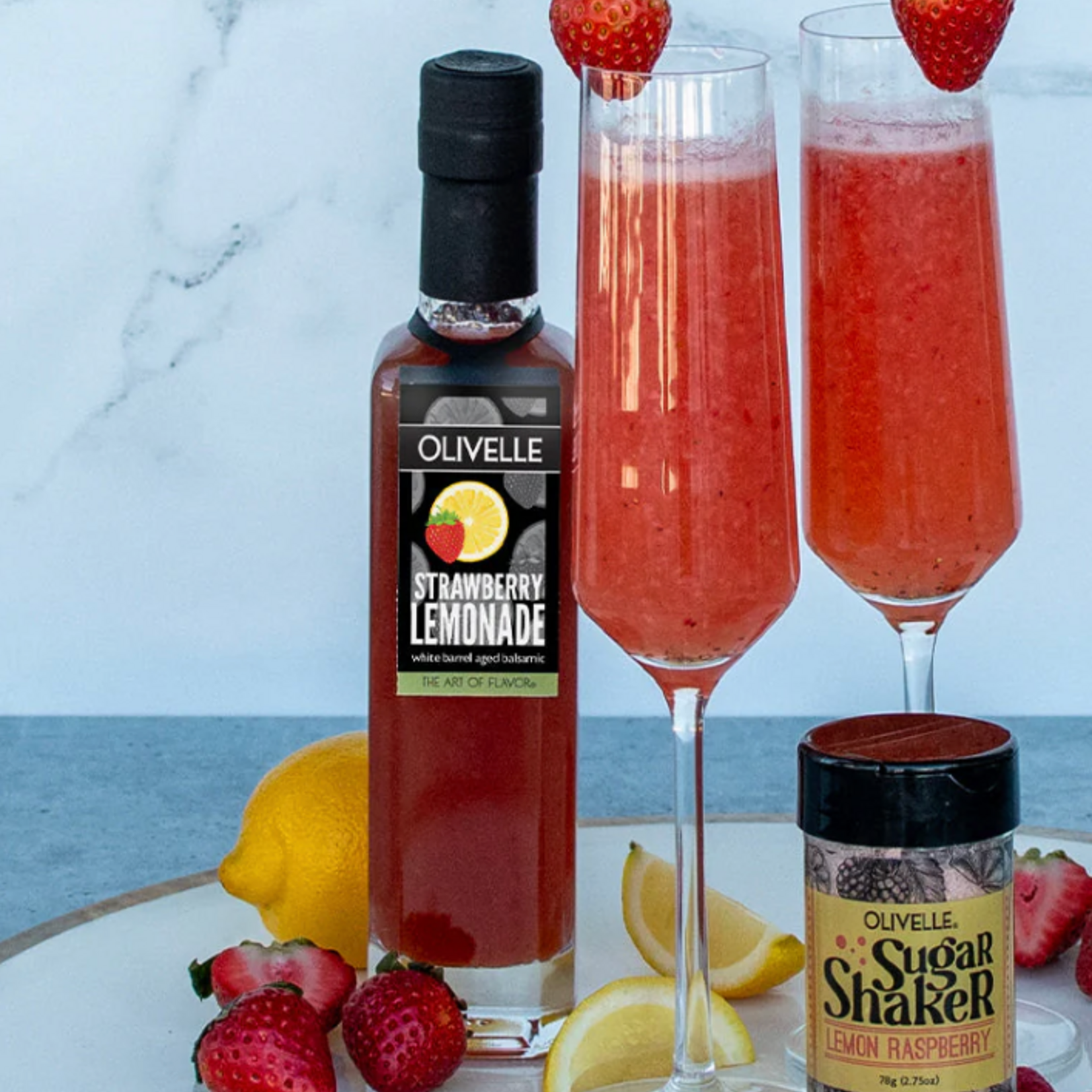 Olivelle Strawberry Lemonade White Barrel Aged Balsamic