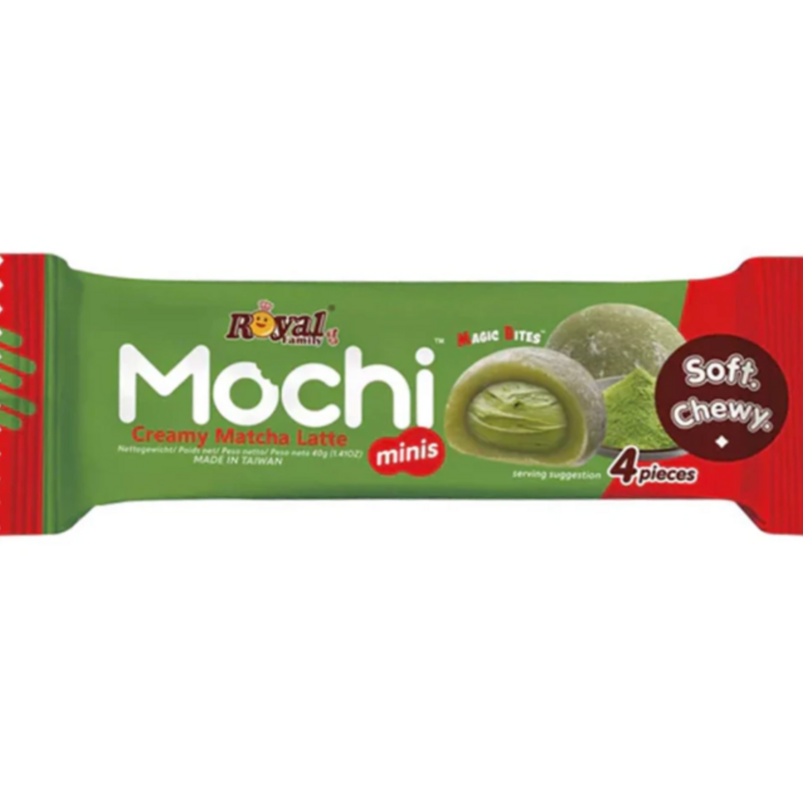 Redstone Candy Royal Family Mochi Minis - Matcha Latte