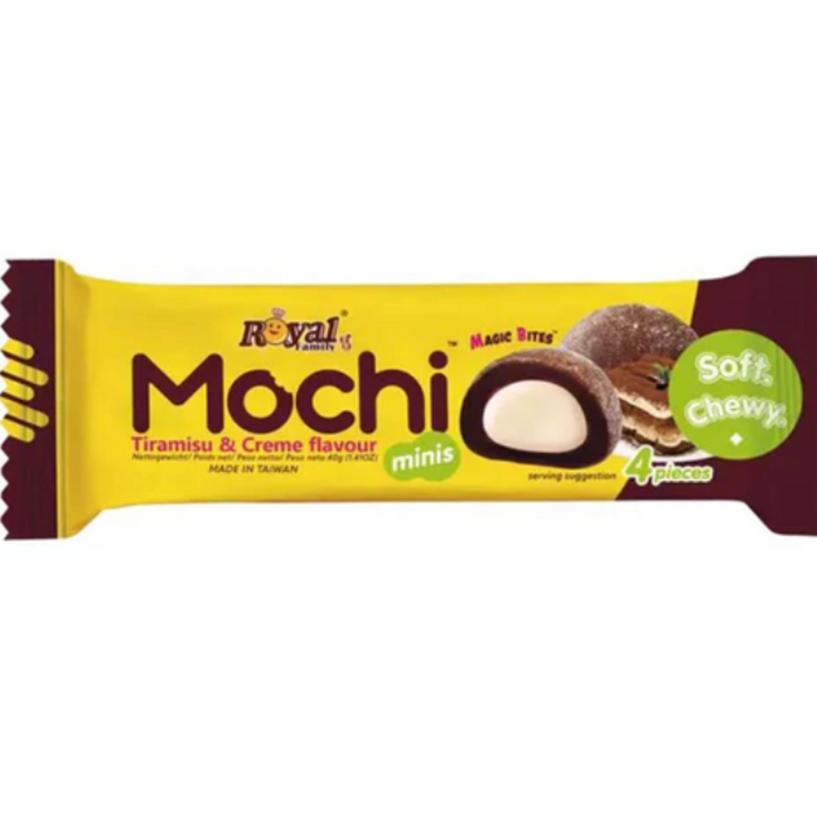 Redstone Candy Royal Family Mochi Minis - Tiramisu