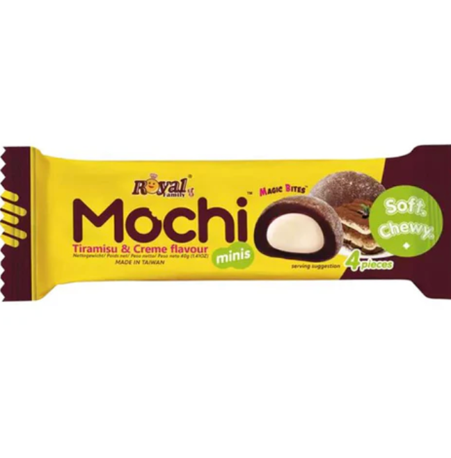 Redstone Candy ROYAL FAMILY MOCHI MINIS - TIRAMISU - Duluth Kitchen Co