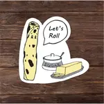 Minnesota Awesome Lefse Lefse Lefse Minnesota Vinyl Sticker | Minnesota Awesome