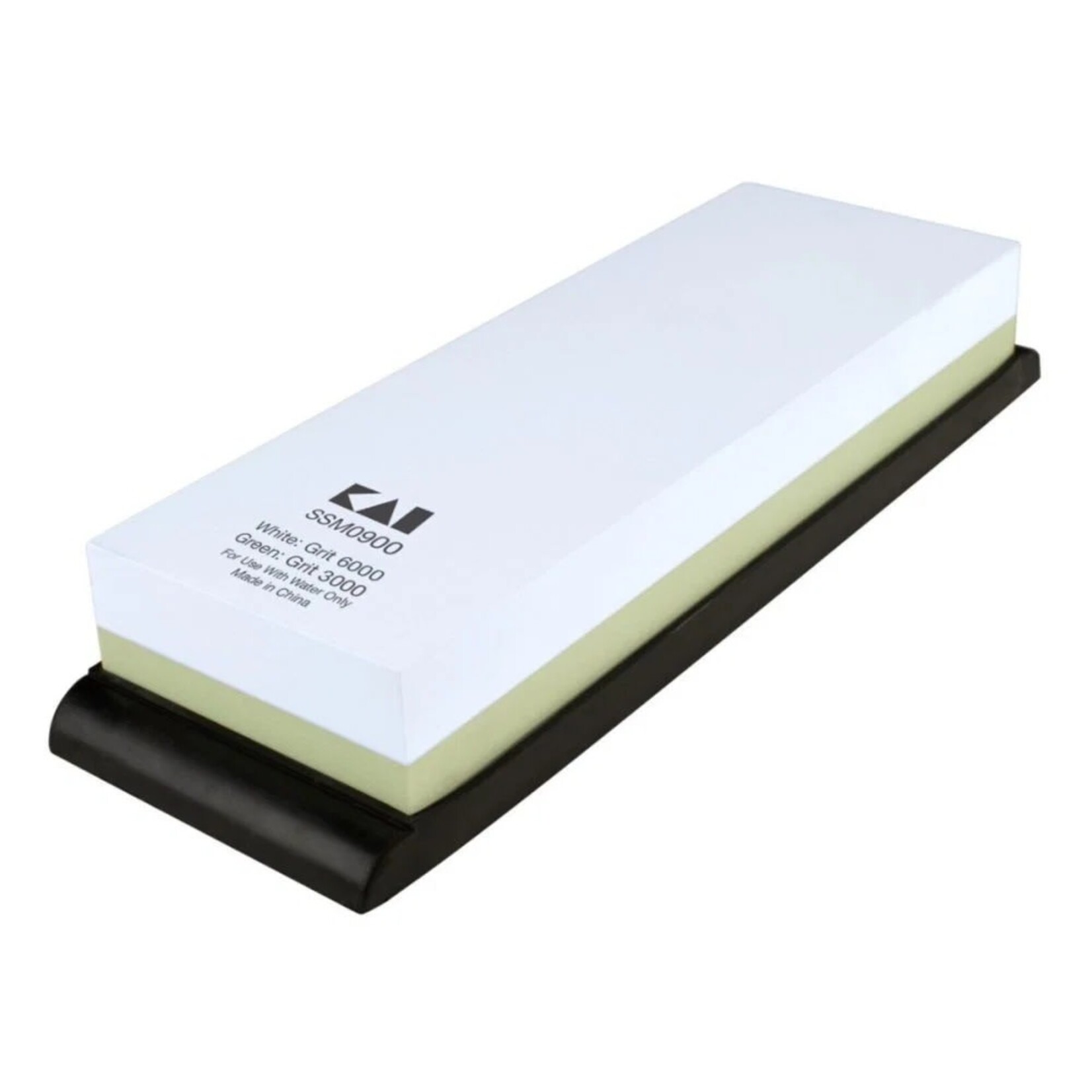 Shun Combination Whetstone w/ Rubber Base: 3000/6000 Grit