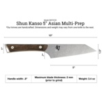 Shun Kanso Asian Multi-Prep 5"