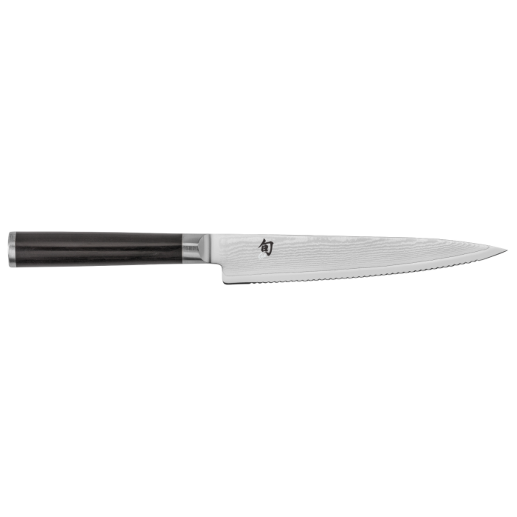 Shun Classic Serrated Utility 6"