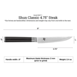 Shun Classic Steak 4.75"