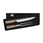 Shun Premier Blonde 2 Pc Starter Set: Paring 4" and Chef's 8" in a boxed set.