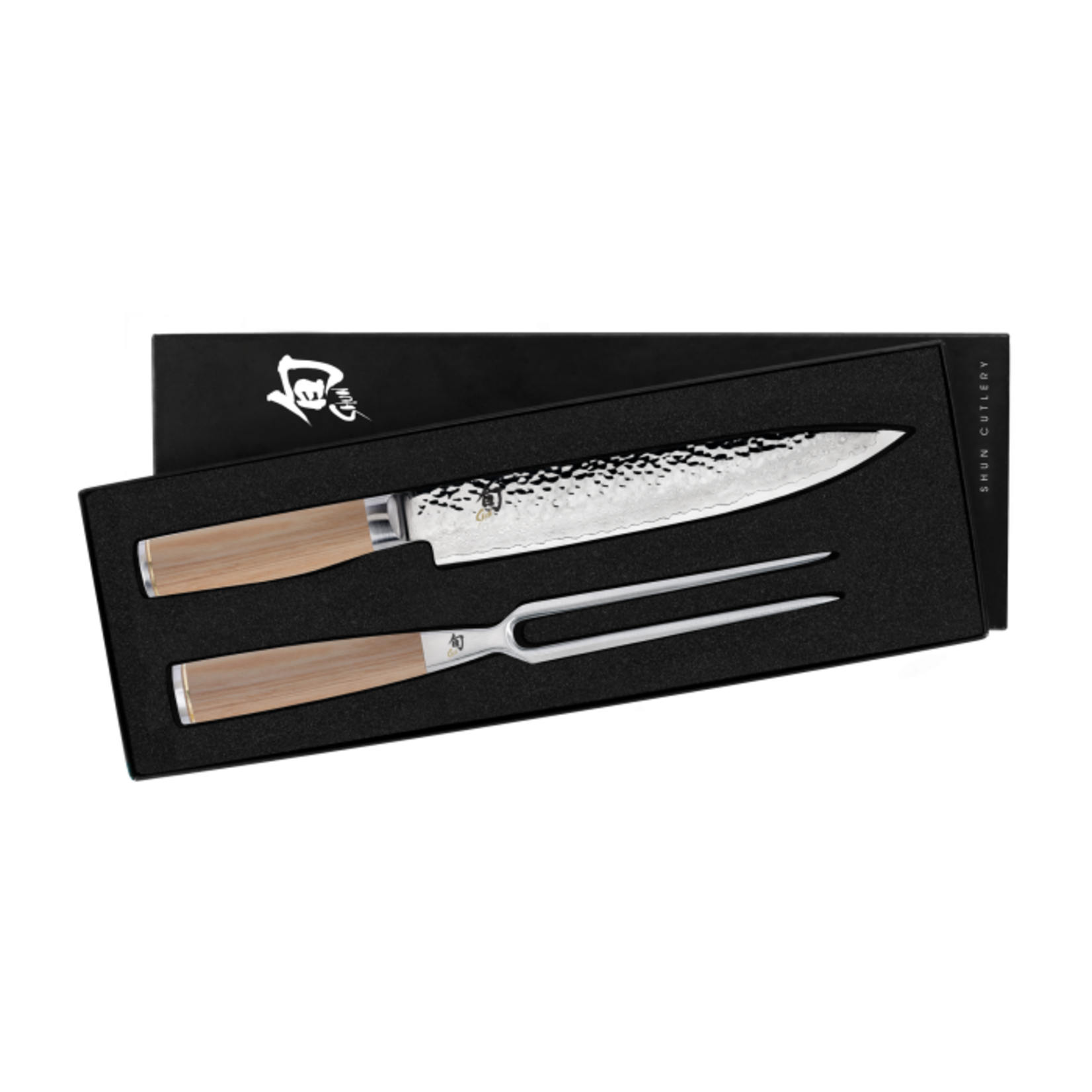 Shun Premier Blonde 2 Pc Starter Set: Paring 4" and Chef's 8" in a boxed set.