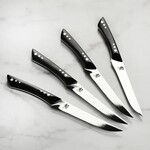 Shun Shiranami 4pc Steak Set: Four Steak Knives (FRD0711) in a boxed set.