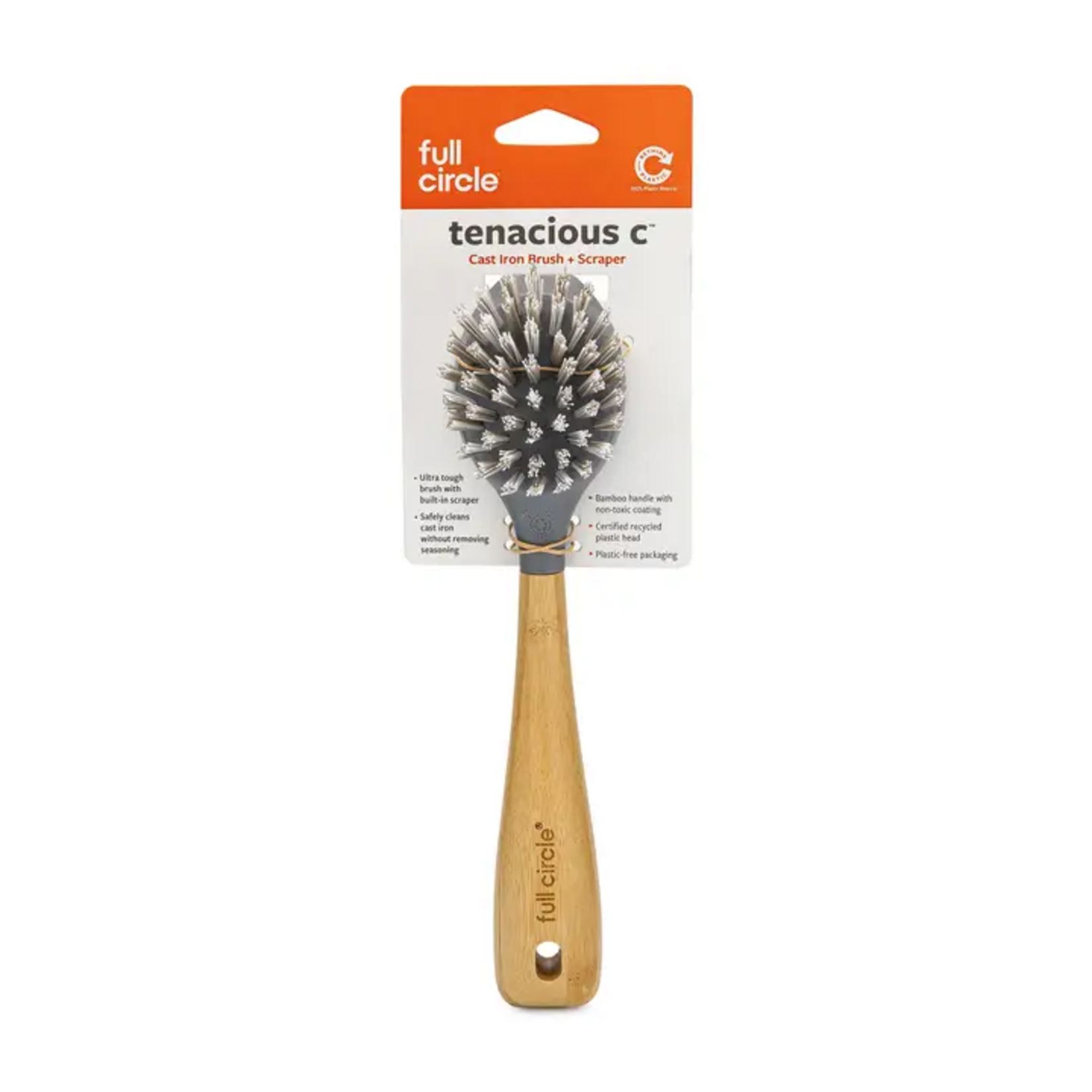 Full Circle Tenacious C Cast Iron Brush