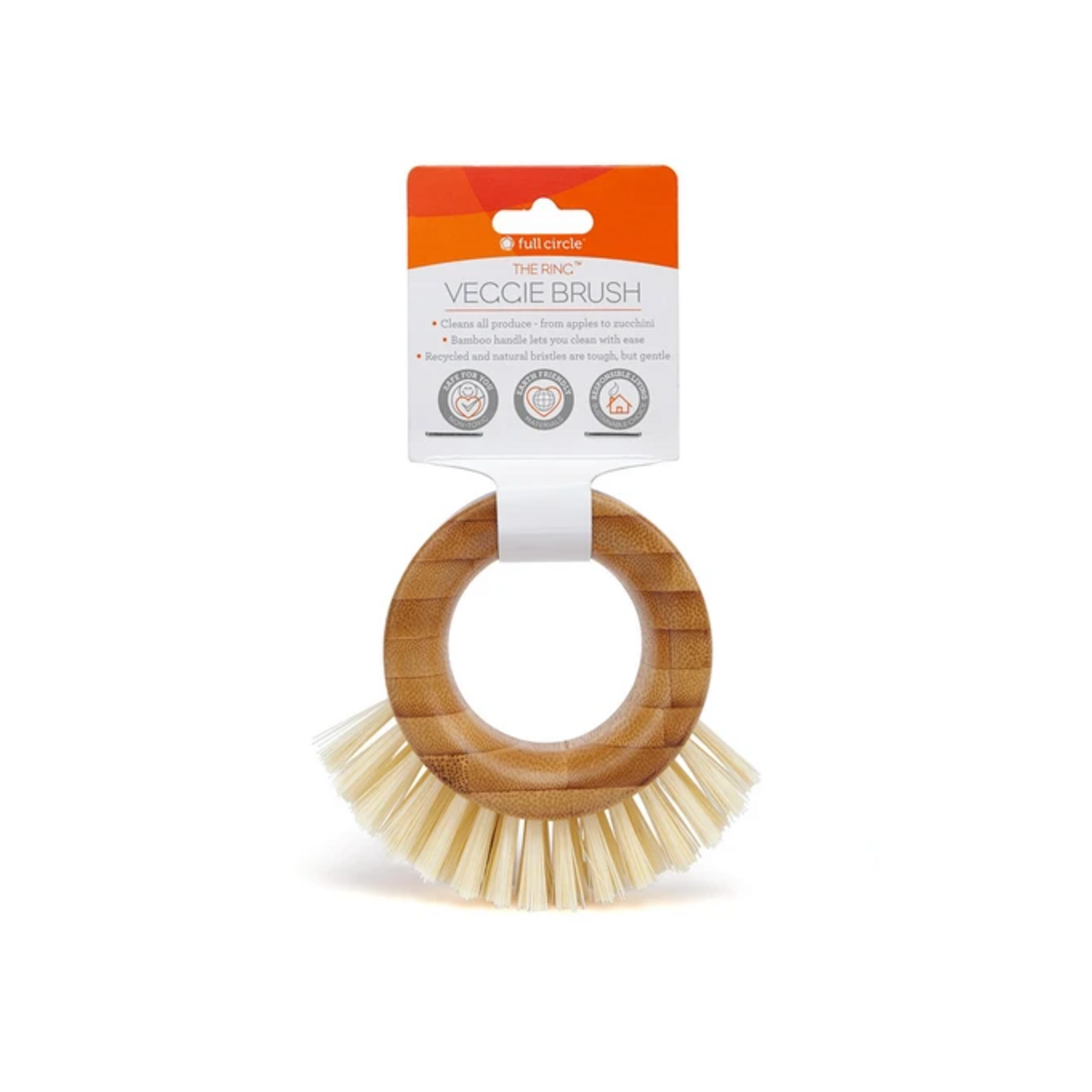 Full Circle The Ring Veggie Brush
