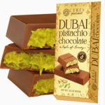 Ceres Gourmet Milk Dubai Chocolate Bar Pistachio 3.5 oz - Gift-Ready Pack
