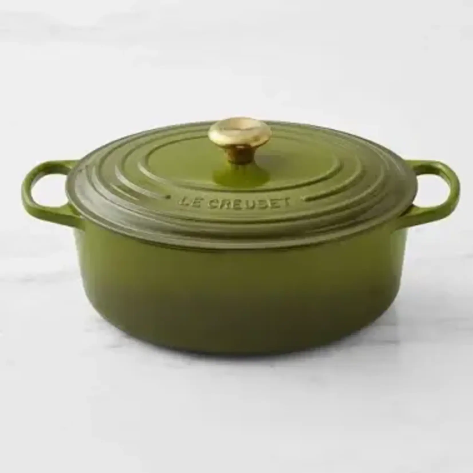 Le Creuset Signature Oval Dutch Oven - Olive - 6.75 qt. | Le Creuset