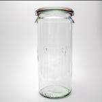 Weck Jar 1 L Cylindrical Jar, Medium - 35.2oz | Weck Jar