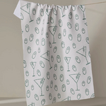 Dirty Martini Tea Towel | Geometry | Mariah Donofrio & John Kinght Registry