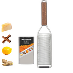 Master Series Fine Grater with Walnut Wood Handle | Microplane | Mariah Donofrio & John Kinght Registry