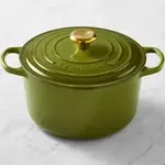 Signature Round Deep Oven, Olive - 6.5 qt. | Le Creuset | Mariah Donofrio & John Kinght Registry