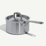Stainless Clad 2 qt. Saucepan with Lid | Made In | Mariah Donofrio & John Kinght Registry