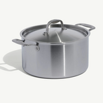Stainless Clad 8 qt. Stock Pot with Lid | Made In | Mariah Donofrio & John Kinght Registry