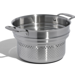 Stainless Steel Pasta Insert - Fits MADE IN® 6 & 8 qt. Stock Pots | Made In | Mariah Donofrio & John Kinght Registry
