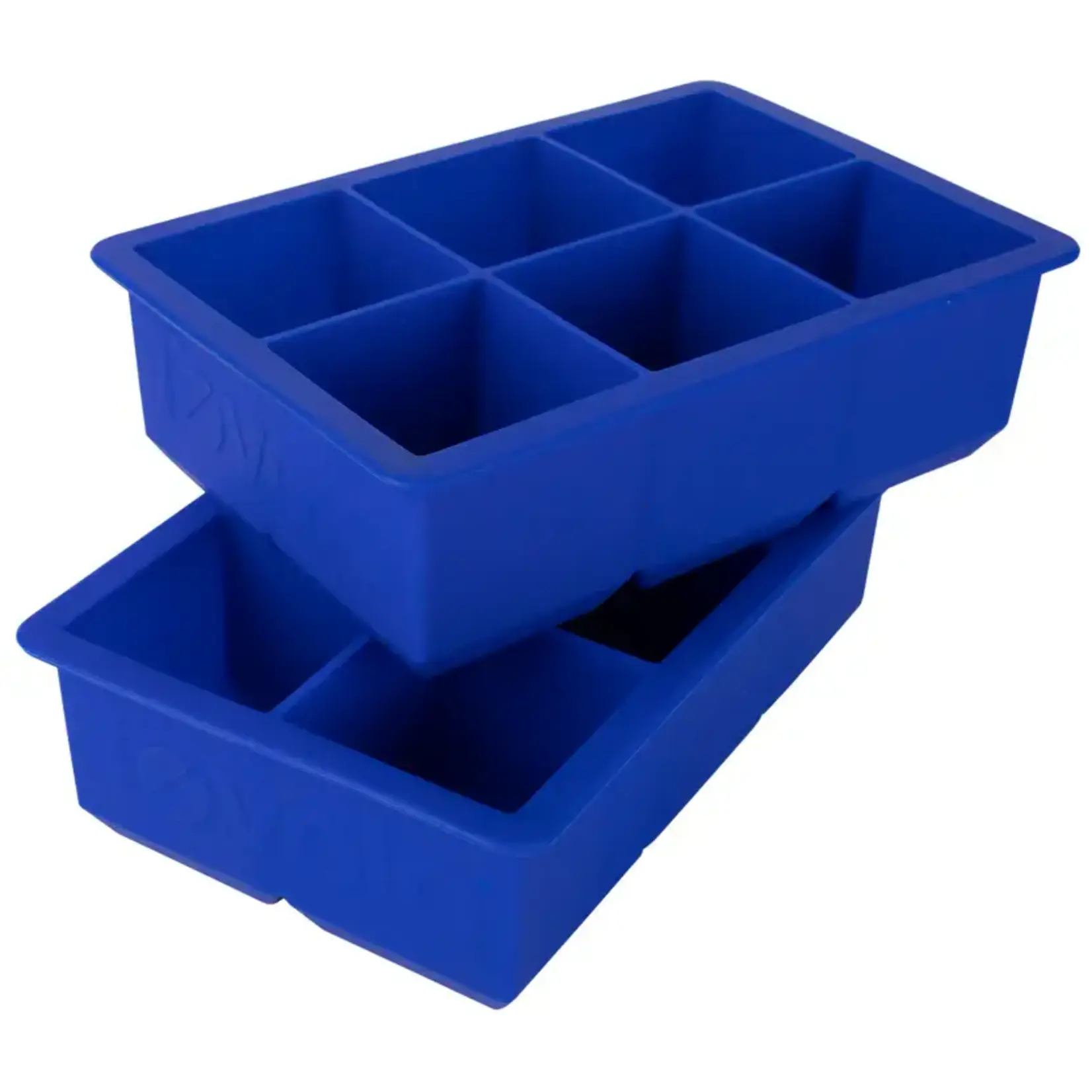 Tovolo King Cube Ice Tray Set 2, Stratus Blue | Tovolo