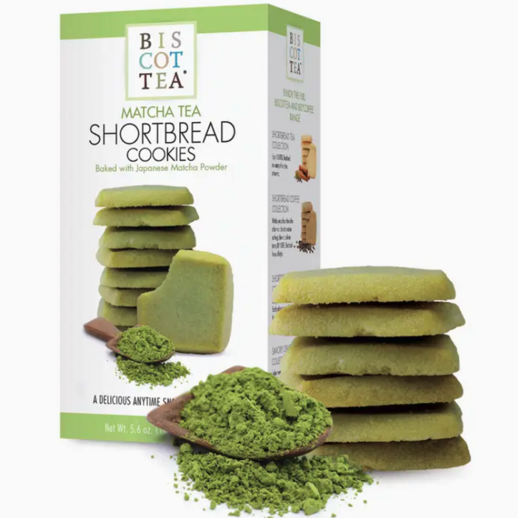 Biscottea Baking Co Biscottea Matcha Shortbread