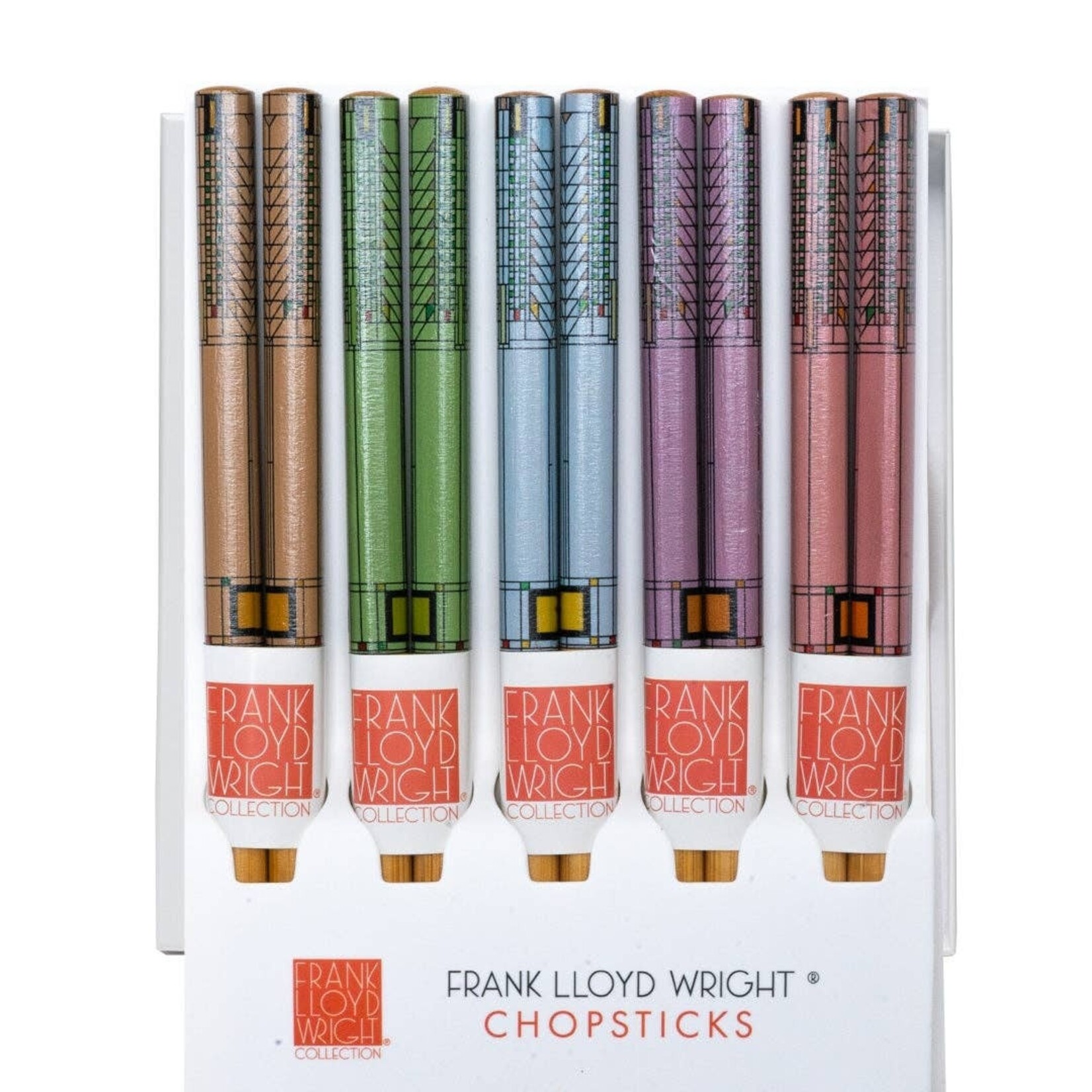 Urban Tokyo 5 Piece Chopsticks Set Frank Lloyd Wright Tree of Life Gift Box (10/100) | Urban Tokyo